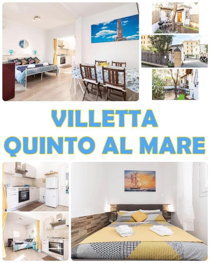 Villetta Quinto Al Mare - 2 Minutes From The Beach Genua Zewnętrze zdjęcie